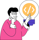پیش‌نمایش فایل man-having-coding-idea-11193220 از پک برنامه‌نویسی