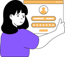 پیش‌نمایش فایل girl-is-securing-her-web-account-11186344 از پک تماس