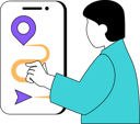 پیش‌نمایش فایل man-is-searching-online-location-11186322 از پک تماس
