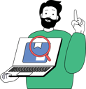 پیش‌نمایش فایل client-searches-for-his-lost-parcel-11186261 از پک تحویل