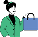 پیش‌نمایش فایل girl-is-doing-online-shopping-11186275 از پک تحویل