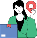 پیش‌نمایش فایل woman-is-finding-delivery-address-11186262 از پک تحویل