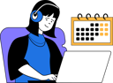 پیش‌نمایش فایل girl-attends-customer-queries-11186207 از پک سالن زیبایی