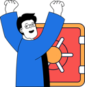 پیش‌نمایش فایل bot-keeps-his-money-in-bank-safe-11185997 از پک بیمه