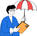 پیش‌نمایش فایل businessman-protects-his-business-11185992 از پک بیمه