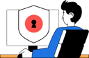 پیش‌نمایش فایل businessman-secures-computer-data-11186016 از پک بیمه