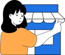 پیش‌نمایش فایل girl-is-doing-shopping-from-online-store-11186013 از پک بیمه