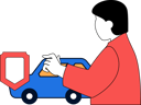 پیش‌نمایش فایل man-insures-his-car-11186018 از پک بیمه