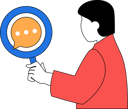 پیش‌نمایش فایل agent-searches-for-online-doubts-11186030 از پک رسانه‌های اجتماعی