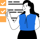 پیش‌نمایش فایل businesswoman-prepares-to-do-list-11186050 از پک رسانه‌های اجتماعی