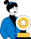 پیش‌نمایش فایل businesswoman-receives-trophy-cup-11186111 از پک شبکه اجتماعی