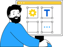 پیش‌نمایش فایل designer-is-doing-image-designing-11186134 از پک طراحی و توسعه