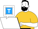 پیش‌نمایش فایل designer-is-doing-text-designing-11186135 از پک طراحی و توسعه