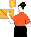 پیش‌نمایش فایل girl-getting-salary-mail-11192457 از پک کسب و کار و امور مالی