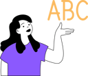 پیش‌نمایش فایل female-teacher-teaching-english-11191915 از پک مدرسه و یادگیری