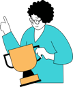 پیش‌نمایش فایل man-getting-education-trophy-11191918 از پک مدرسه و یادگیری