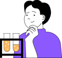 پیش‌نمایش فایل man-thinking-about-science-experiment-11191900 از پک مدرسه و یادگیری