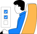 پیش‌نمایش فایل businessman-with-task-list-11192275 از پک مدیریت زمان