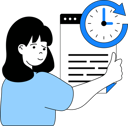 پیش‌نمایش فایل girl-making-plan-list-11192272 از پک مدیریت زمان