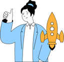 پیش‌نمایش فایل girl-working-on-business-startup-11192274 از پک مدیریت زمان