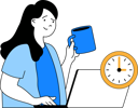 پیش‌نمایش فایل woman-getting-coffee-break-11192293 از پک مدیریت زمان