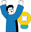 پیش‌نمایش فایل businessman-have-creative-ideas-11192236 از پک کار تیمی