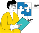 پیش‌نمایش فایل businessman-solving-business-problem-11192247 از پک کار تیمی