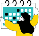 پیش‌نمایش فایل businesswoman-checking-deadline-11192254 از پک کار تیمی