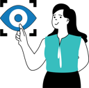 پیش‌نمایش فایل businesswoman-doing-eye-verification-11192237 از پک کار تیمی
