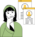 پیش‌نمایش فایل girl-confused-for-choosing-employee-profile-11191757 از پک استخدام