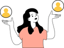 پیش‌نمایش فایل girl-selecting-candidate-11191762 از پک استخدام