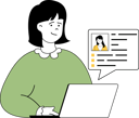 پیش‌نمایش فایل girl-updating-employee-profile-11191763 از پک استخدام