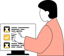 پیش‌نمایش فایل man-selecting-online-candidate-11191758 از پک استخدام