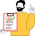 پیش‌نمایش فایل man-verify-employee-profile-11191771 از پک استخدام
