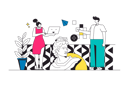پیش‌نمایش فایل creative-team-doing-brainstorming-11878257 از پک متفرقه