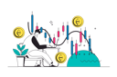 پیش‌نمایش فایل man-analysing-cryptocurrency-graphs-11878253 از پک متفرقه