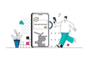 پیش‌نمایش فایل man-controlling-financial-account-using-online-app-11878269 از پک متفرقه