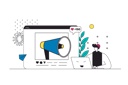 پیش‌نمایش فایل man-doing-online-advertisement-11878277 از پک متفرقه