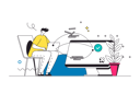 پیش‌نمایش فایل man-managing-financial-account-online-11878285 از پک متفرقه