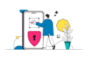 پیش‌نمایش فایل man-unlocking-phone-using-biometric-password-11878244 از پک متفرقه