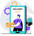 پیش‌نمایش فایل 24-hour-delivery-service-11878365 از پک تحویل