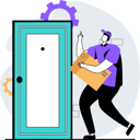 پیش‌نمایش فایل door-to-door-delivery-11878362 از پک تحویل
