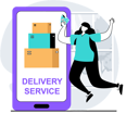 پیش‌نمایش فایل online-delivery-service-11878360 از پک تحویل