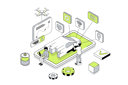 پیش‌نمایش فایل people-managing-of-autonomous-automobile-with-smartphone-app-12141712 از پک ایزومتریک