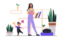 پیش‌نمایش فایل childless-woman-making-choose-for-single-live-with-her-cat-and-decline-to-having-baby-12141841 از پک فعالیت افراد
