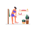 پیش‌نمایش فایل woman-doing-body-self-massage-with-dry-brush-12141848 از پک فعالیت افراد
