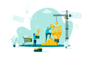 پیش‌نمایش فایل crowdfunding-platform-for-money-donation-2974904 از پک کسب‌وکار و ارتباطات
