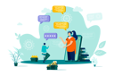 پیش‌نمایش فایل customer-support-2974903 از پک کسب‌وکار و ارتباطات