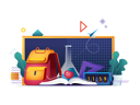 پیش‌نمایش فایل back-to-school-2974882 از پک سبک گرادیانی