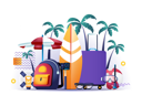 پیش‌نمایش فایل booking-of-airline-tickets-and-hotel-rooms-2974885 از پک سبک گرادیانی
